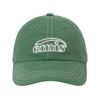 EMIS WHITE STITCH BALL CAP-GREEN