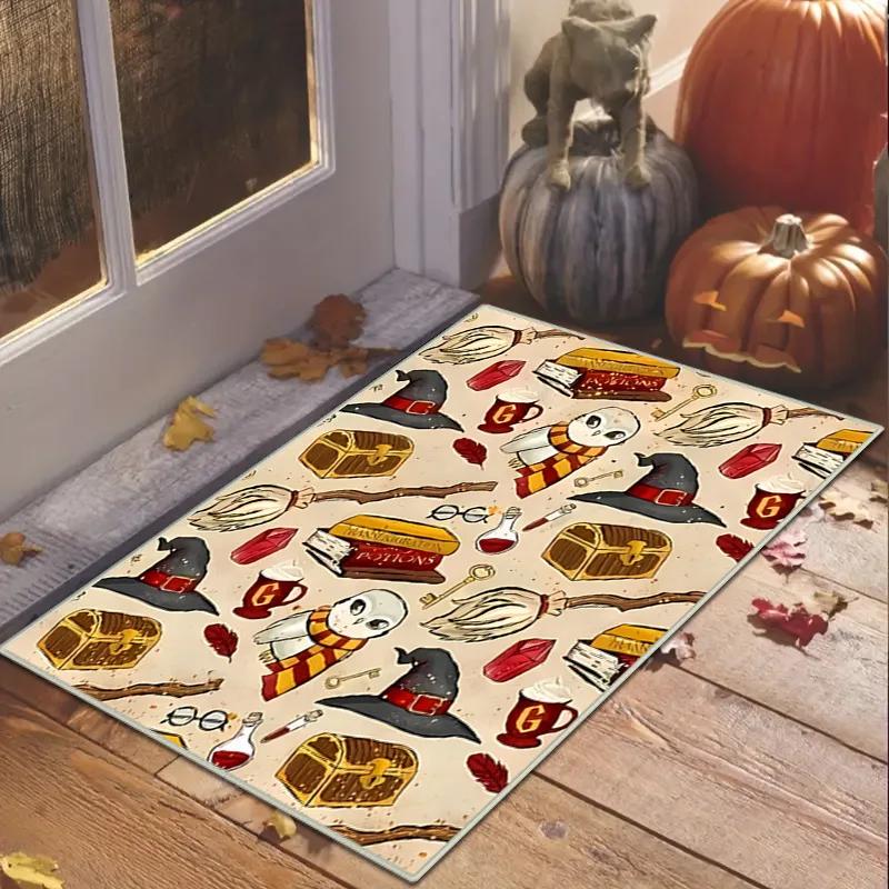 Hot Sale European Welcome Rugs Carpet for Bedroom Decor Living Room Entrance Carpets Kitchen Front Non-slip Doormat Holiday Gift