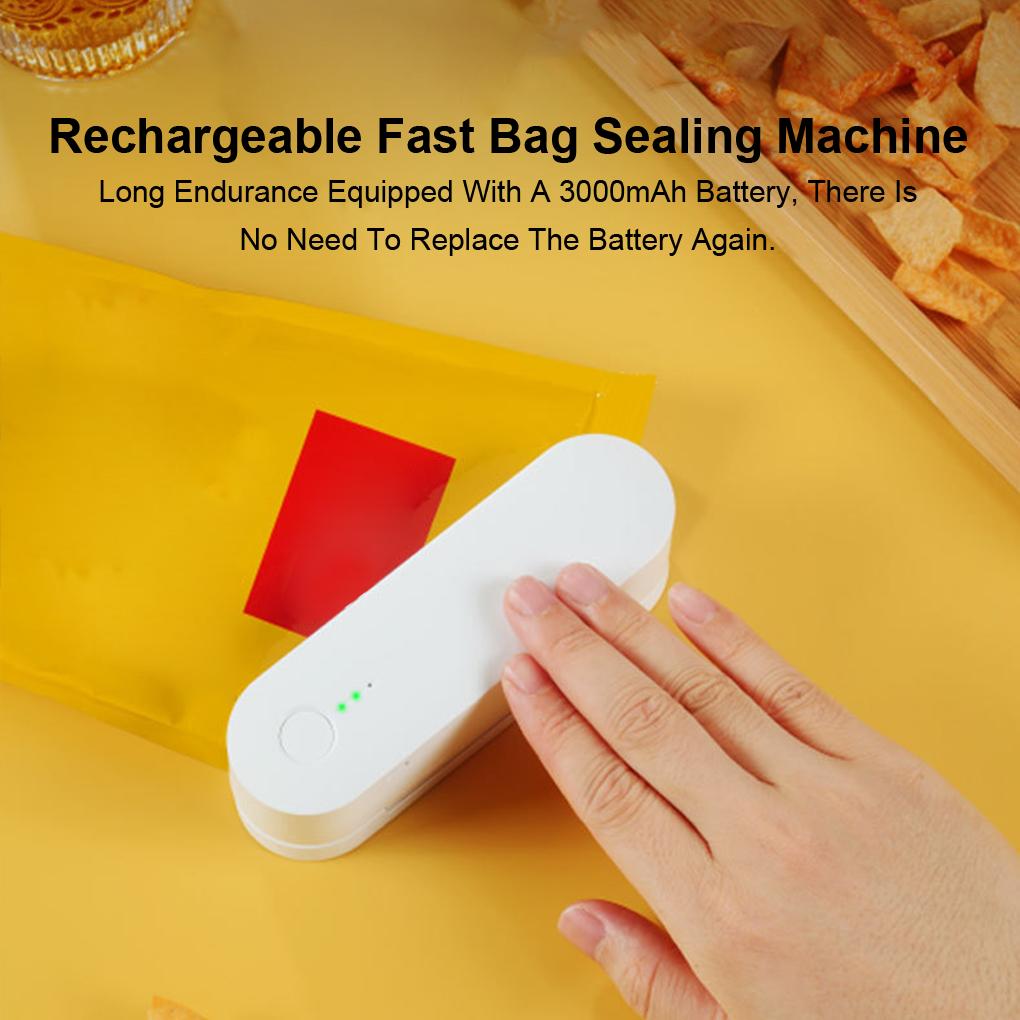 Zgrzewarka do toreb Długa żywotność baterii 3000 mAh Regulowane biegi Zgrzewarki do torebek z chipami