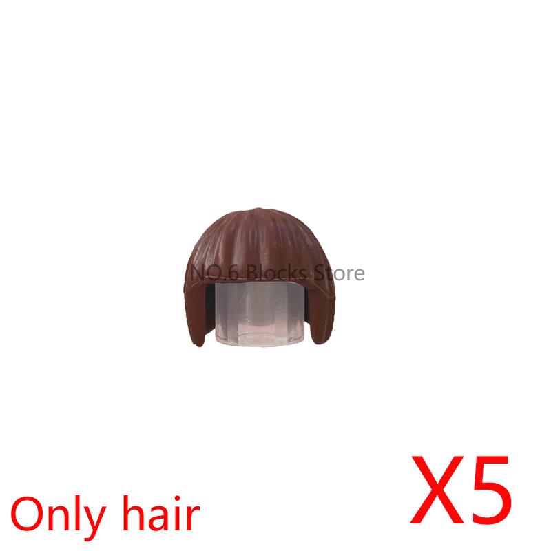 City Building Blocks Body Character Clothing Head Face DIY Parts Hair Expression Accessories Figure Headwear Helmet Bricks Toys