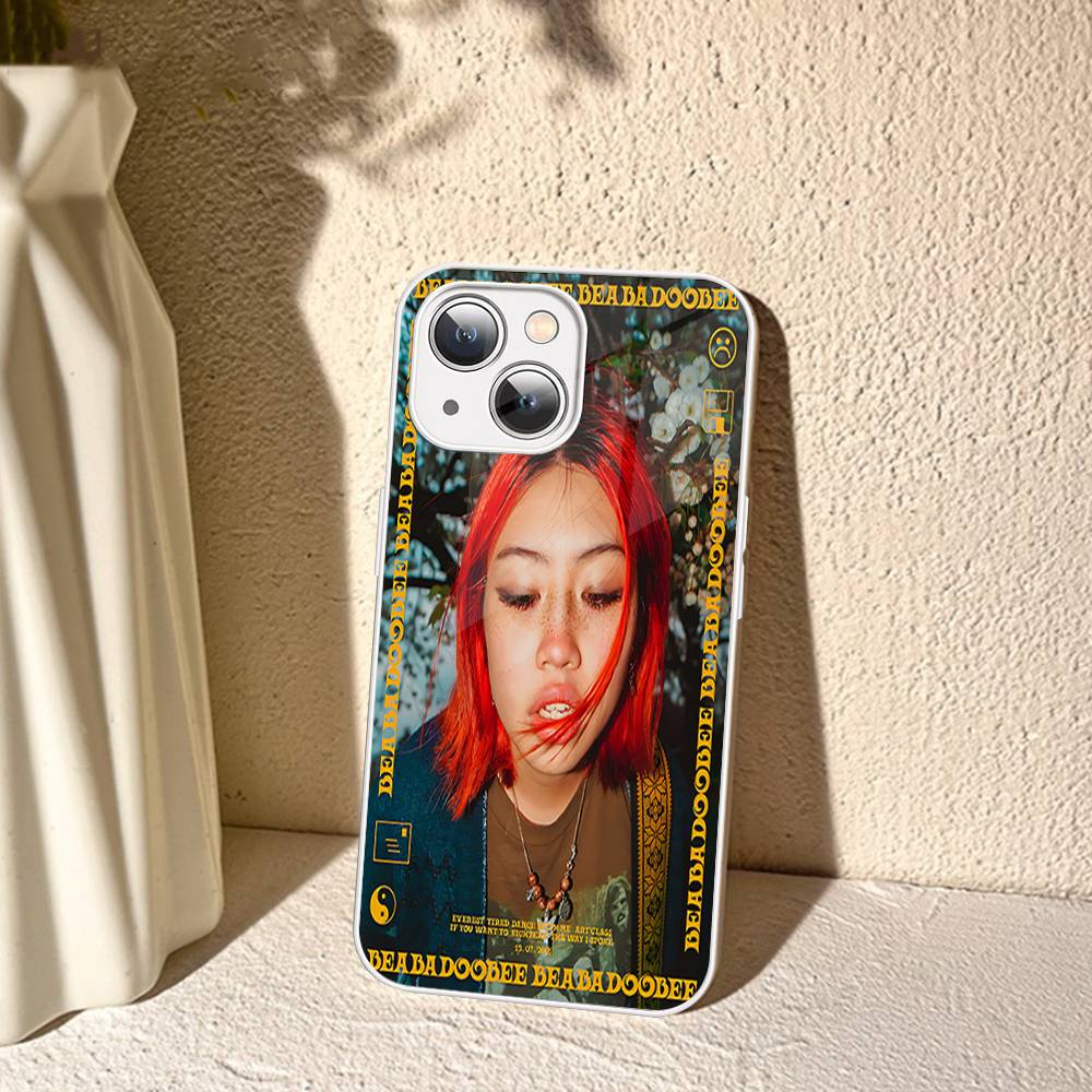 Rock Singer B-Beabadoobee Tempered Glass For Iphone 14 13 12 11 Pro Mini XS MAX 14Plus X XS XR Fundas