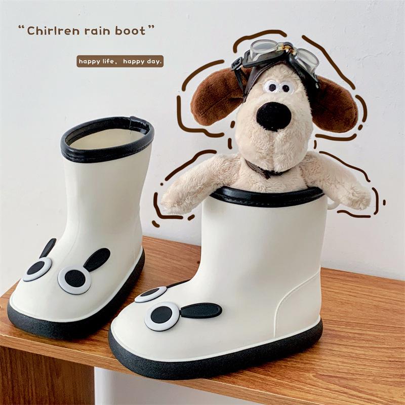 Leichte, wasserdichte Gummistiefel für Kinder - Rutschfest, Abriebfest, Flachsohlig, Cartoon-Design für Jungen und Mädchen