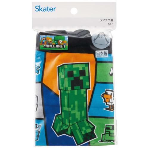 Skater Children's Lunch Box Drawstring Bag with Gusset Kids Made In Japan Minecraft 25 Minecraft Boys KB7