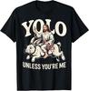 Lustiges Yolo Außer Du Bist Mich Lustiges Jesus Hase T-Shirt