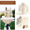 Hand-Carved Wooden Character Plate: Wishing Tree Pendant & Home Party Decoration