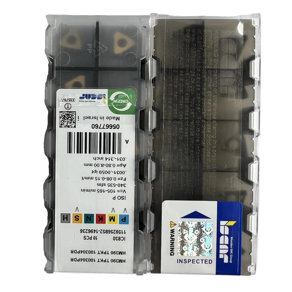 

ISCAR / HM390TPKT100304PDR IC830 /Industrial indexable Carbide Inserts 10 PCS