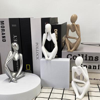 3D Abstract Thinking Portrait Candle Silicone Mold DIY Nordic Art Abstract Human Body Gypsum Mold Epoxy Resin Crafts Home Decor