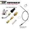ZS Racing FCR PE PWK Chokehebelkabel für Choke-Umrüstsätze MK-413 TM VM Vergaser Kabelstarter-Kit Kabelbetätigter Choke