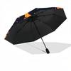 1pc Pumpkin Moon Automatic Folding Umbrella - Design, Durable Iron Frame for Travel, Outdoor, Beach Fashion Accessory A0920024