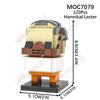 Horror Series Characters MOC Building Blocks Creative Movie Cartoon Mythic Action Figure Model DIY Assembly Bricks Toys For Kids