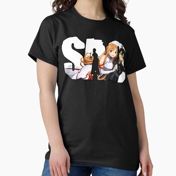 Anime Asuna Kirito SAO TSHIRT Unisex15