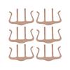 6Pcs Music Book Clips Bronze Color Stainless Steel Light Weight Proper Size Music Book Page Holders