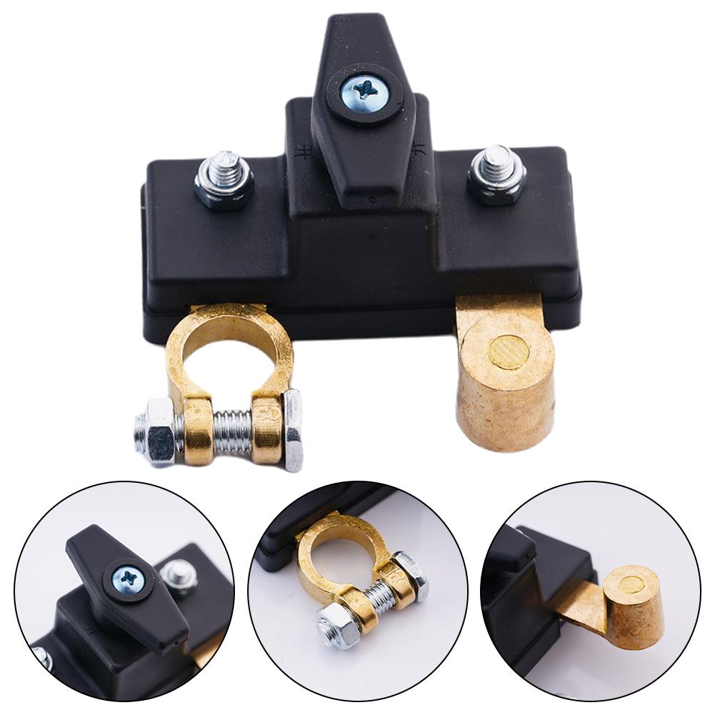 Car Battery Disconnect Isolator Cut Off 12v Terminal Battery Cutoff 24v Anti-leakage Power Universal W0q9