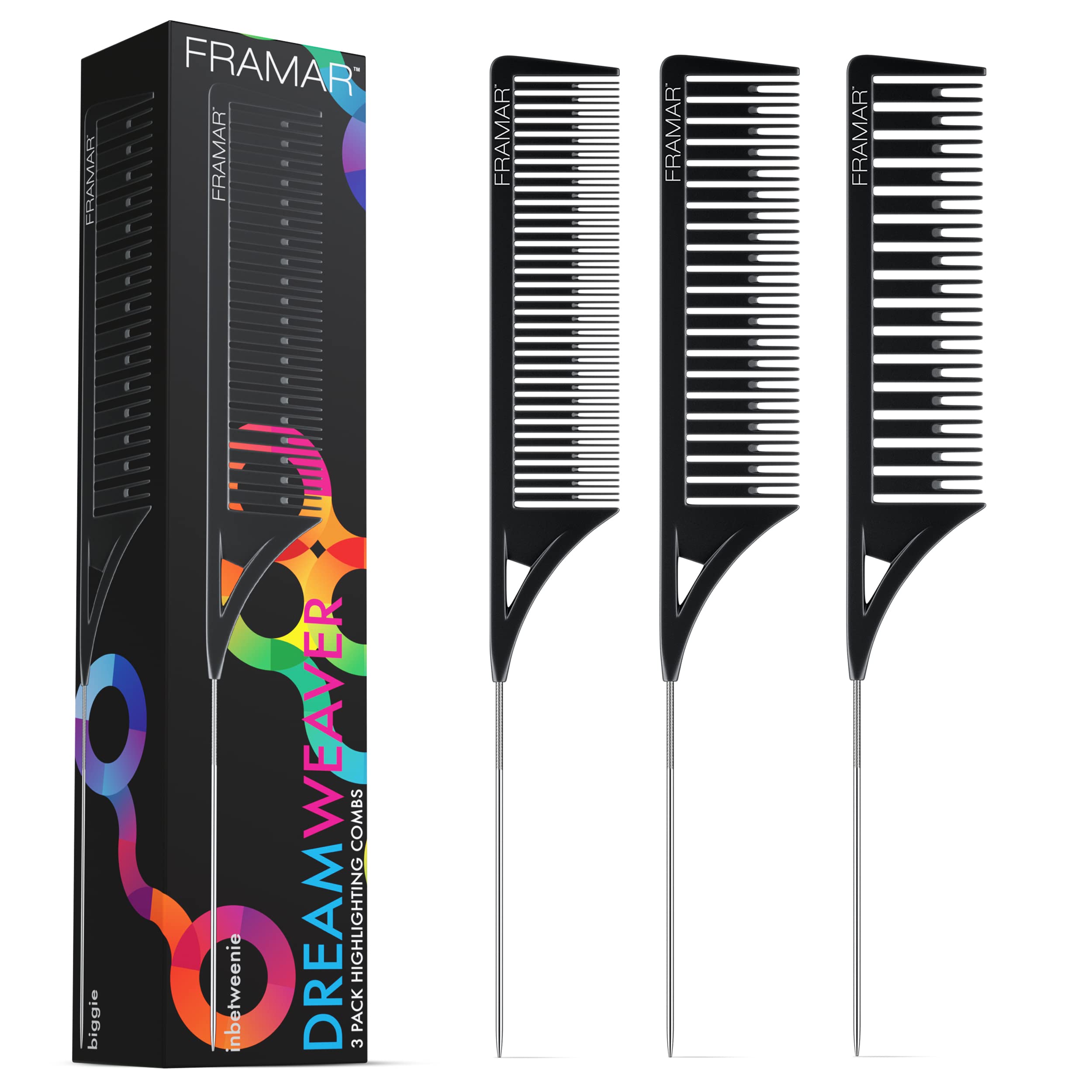 

Dreamweaver Comb Set (3 pieces) Black
