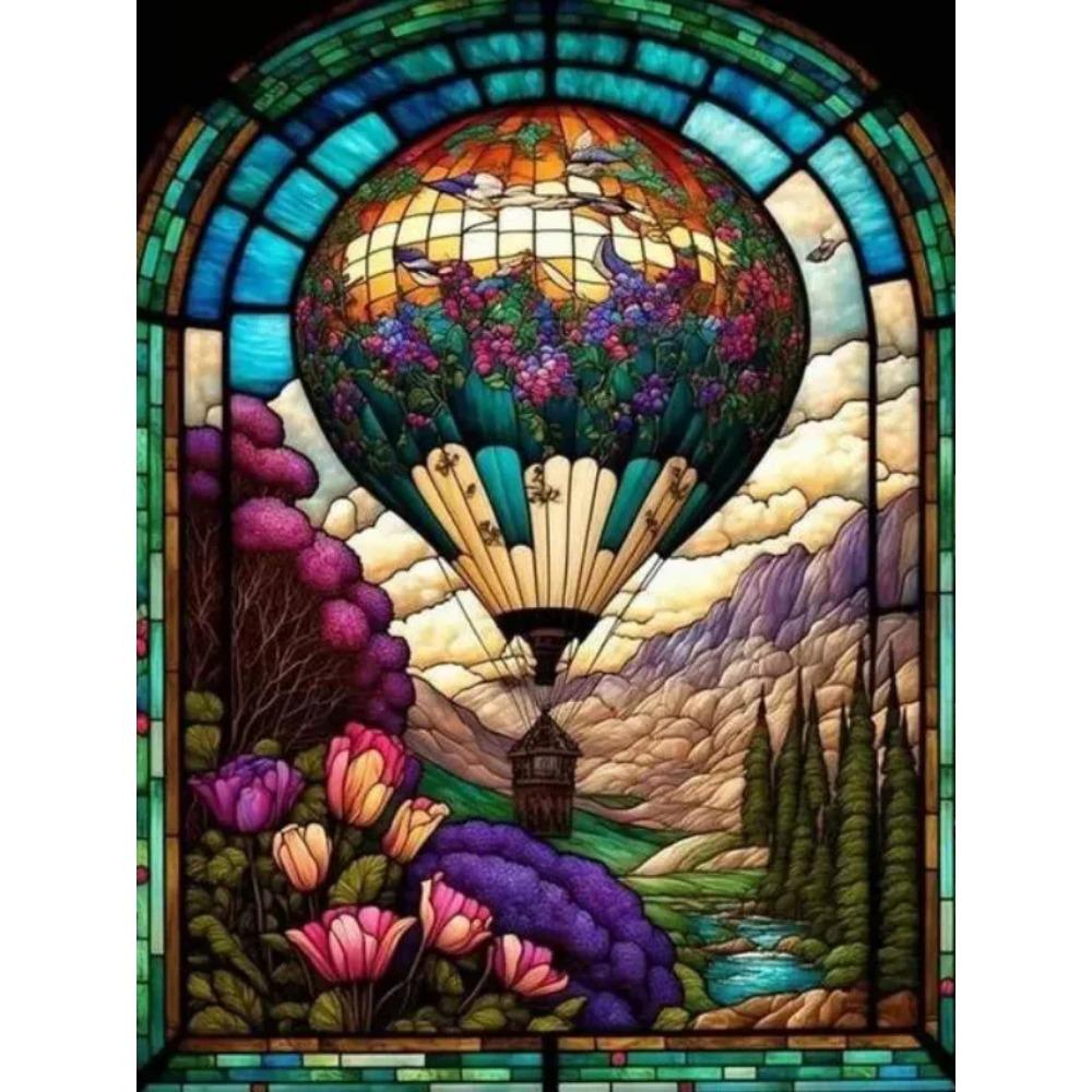 Diamantmaleri Full Drill Ice Skulptur Phoenix Rund Diamantmaleri Håndlaget Flower Fox Diy Diamond Mosaikkmaleri Hjemdekorasjon