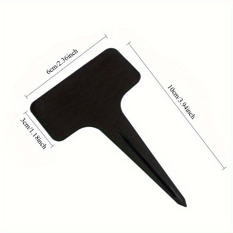 T-shaped Plastic 10x6cm Plant Tag Suitable for Garden, Flower, Plant Accessories, and Grounding Tags Plant Markers