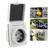 30AMP 125V RV Power Inlet Outlet UV Resistant Sturdy Construction with Waterproof Cover US Plug