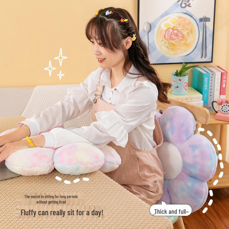 Wysokiej jakości pluszowa poduszka w kształcie kwiatu: Oparcie, Poduszka i Dekoracja Biurowa/Sofa, Towarzysz do Snu