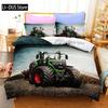 Tractor Bedding Set Bedspread Single Twin Full Queen King Size Sports Bed Set Aldult Bedroom Duvetcover 2 conjunto de cama