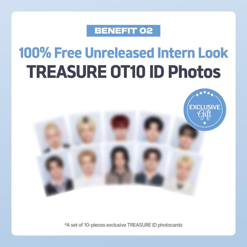 [TREASURE X MENOKIN] 30-Sec Bubble Mask Trio Set + OT10 Photocards & ID Photos (Limited Edition)