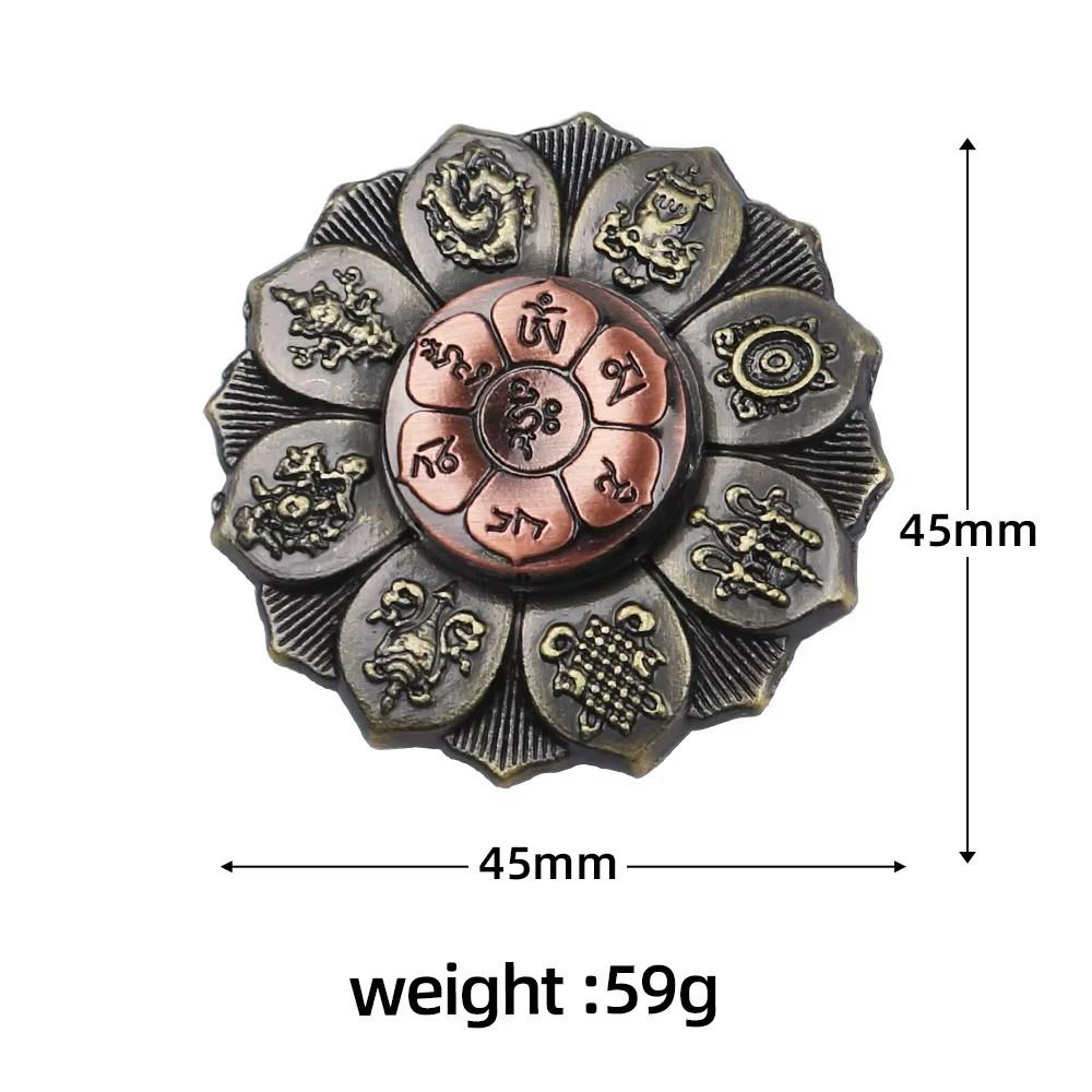 Metal Fingertip Decompression Toy Constellation Creative Finger Rotation GyroscopeFingertip Gyroscope Anxiety Stress Relief Toy