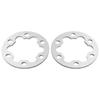4PCS Brake Gasket Spacer Set for Electric Scooter and E Bike 6 Holes Disc Washer 25mm Suitable for 44MM Rotors Includes Screws