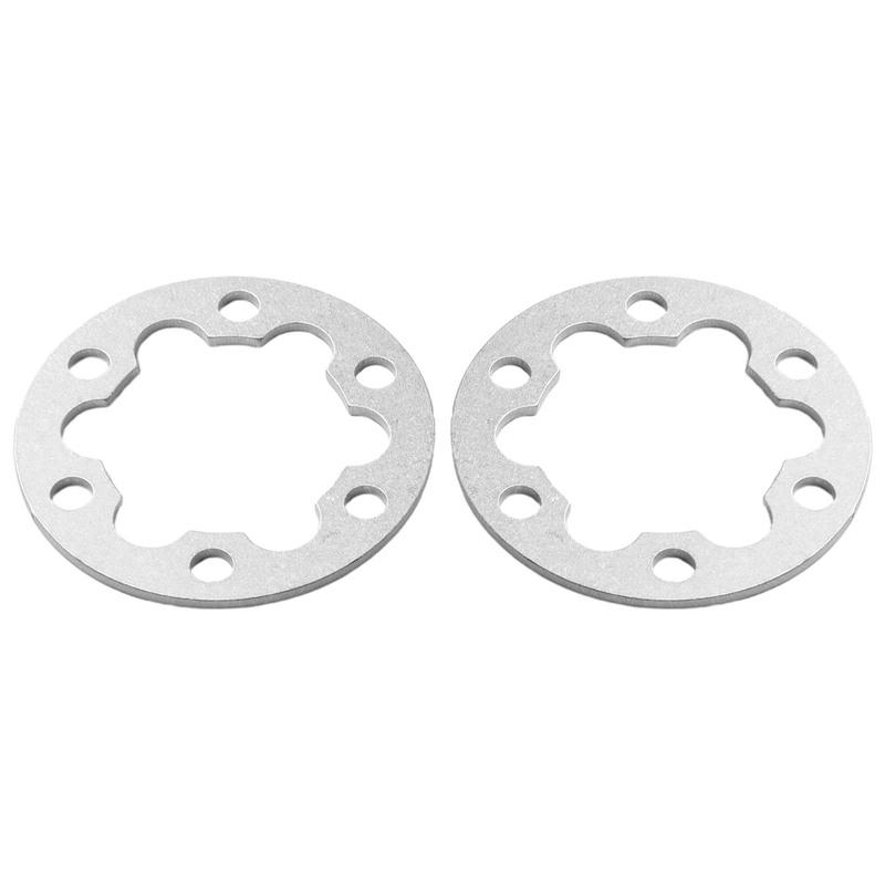 4PCS Brake Gasket Spacer Set for Electric Scooter and E Bike 6 Holes Disc Washer 25mm Suitable for 44MM Rotors Includes Screws