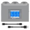 LCD Display Battery Charger 3Way Charging Hubs For Drones With Storage Charging And Fast Charging Capabilities