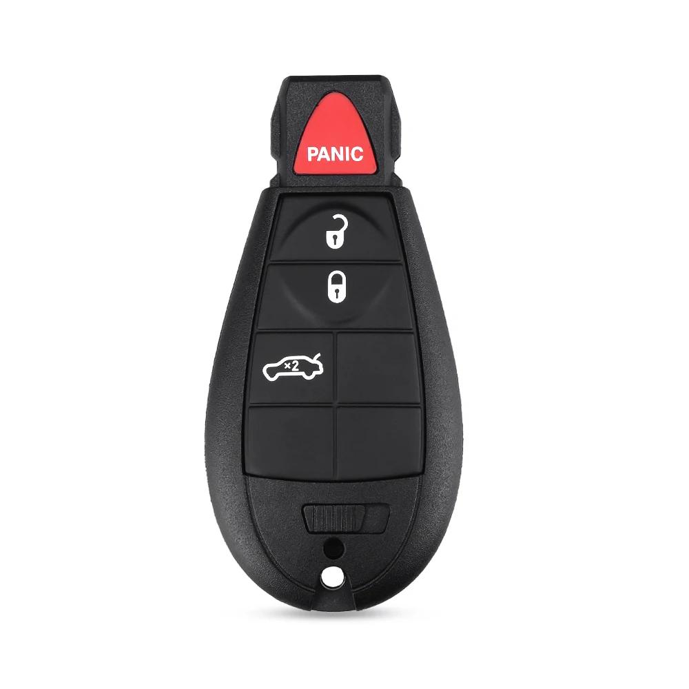 For Chrysler Town & Country Jeep Grand Cherokee Dodge Magnum Durango Car Remote Key Shell 2/3/4/5/6/7 Buttons Fob Case