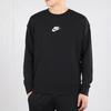 Nike Sweatshirts Men's Black Crew Neck Moderate Regular 928428-011