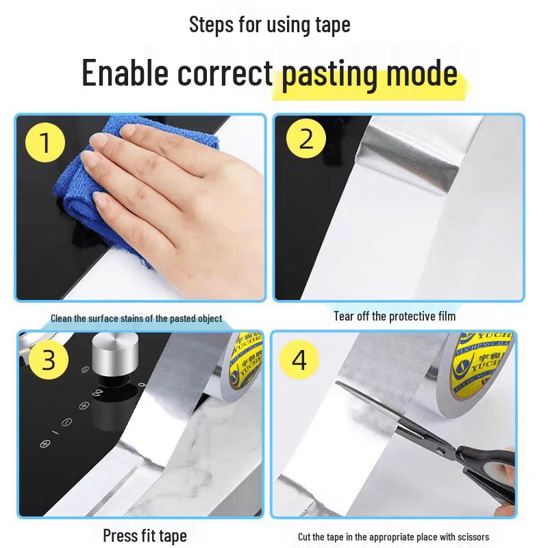 Zhaoshen High-Temperature Waterproof Aluminum Foil Tape