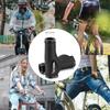 ROCKBROS Bicycle Ergonomic Handlebar Grips with Shock Silicone Cushion Double Compatible with Cross Bike Cycle Grips Grips, Absorption,