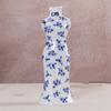 Antique Blue and White Chinese Porcelain Vase - European & American Handicraft for Flower Arrangements