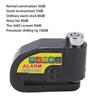 Bike Disc Brake Lock Anti Theft Electric Motorcycle Alarm Disc Lock with 110dB Alarm Sound for Motorbike Bike Scooter