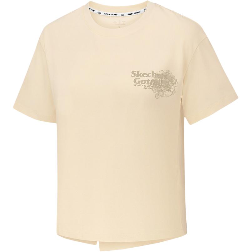 Skechers Casual Round Neck Polo Shirt Women tops P326W098-02NN S