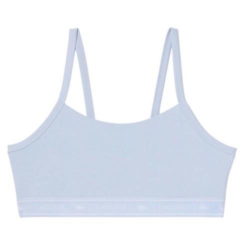 Lacoste Womens/Ladies Logo Cotton Stretch Bralette