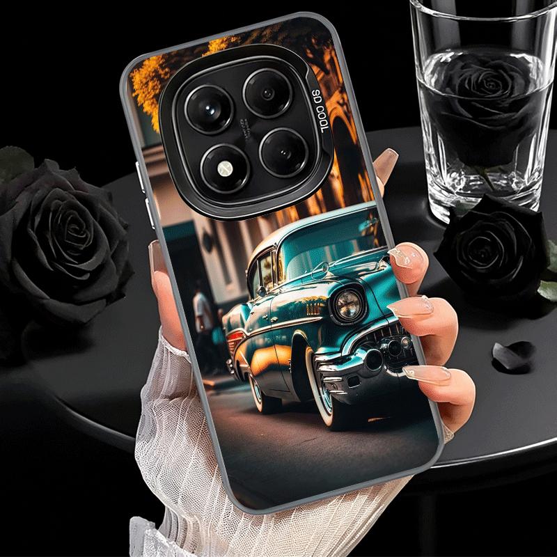 Classic Vintage Retro Car Shockproof Phone Case for Xiaomi Redmi Note 15 14 13 12 Pro Plus 11 11S 11T 5G Cover Anti Fall Fundas