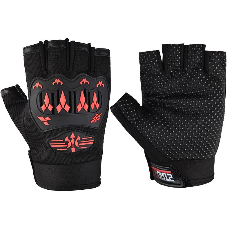 

Cycling Gloves for Men Spring Summer and Autumn Sports Mountain Climbing Equipment Travel and Fitness Half Finger Gloves for Women Anti Slip One Size