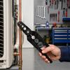 Arredondador de Tubo de Cobre com 6 Furos, Alicate Reparador Manual de Tubo Plano em Liga de Alumínio, Ferramenta de Arredondamento de Tubo de Cobre para HVAC Serve para 1/4" 3/8" 1/2" 5/8" 3/4" 7/8"