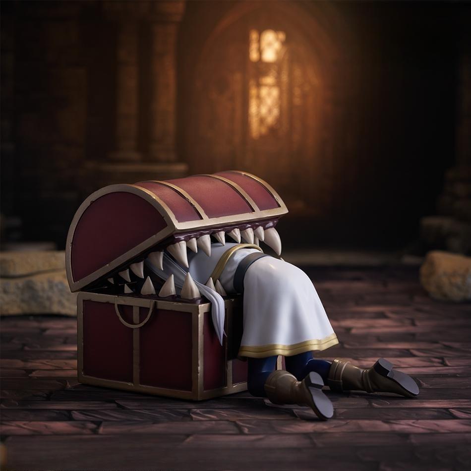 Frieren Beyond Journey's End Frieren Treasure Box Monster Anime Figure Toy Fern Noodle Stopper Action Figurine