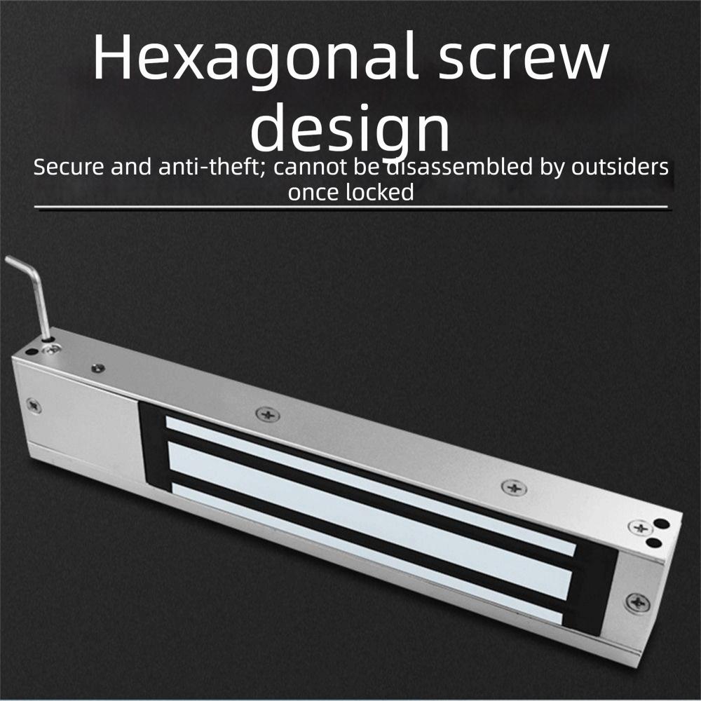 Magnetic Electric Magnetic Door Lock 60/280KG Holding Force Door Access Control Lock Office Door