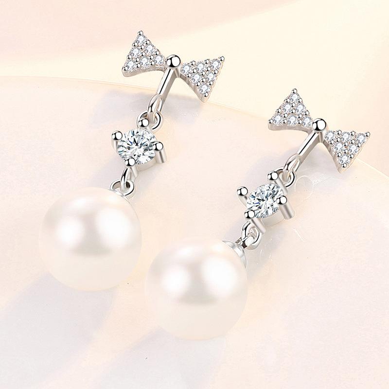 Lindon Copper Alloy Zircon Earrings Drop Earrings For Women Wedding Party Gifts