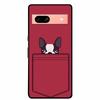 3D Flowers Case For Google Pixel 7a 5G Case Emboss Relief Floral Black Silicone Soft Back Covers For Google Pixel 7a Case Fundas