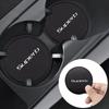 lzapc2 2Pcs Car Non-Slip Mat Waterproof Water Cup Holder Slots Mat Drink Pad For Skoda SUPERB 1 2 3 Auto Interior Styling Accessories