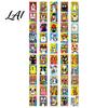 Waterproof Vinyl Decals 50PCS Cute Pet Graffiti Stickers Colorful PVC Decals Kids School Stationery Decor Easy Peel Creative DIY Stickers