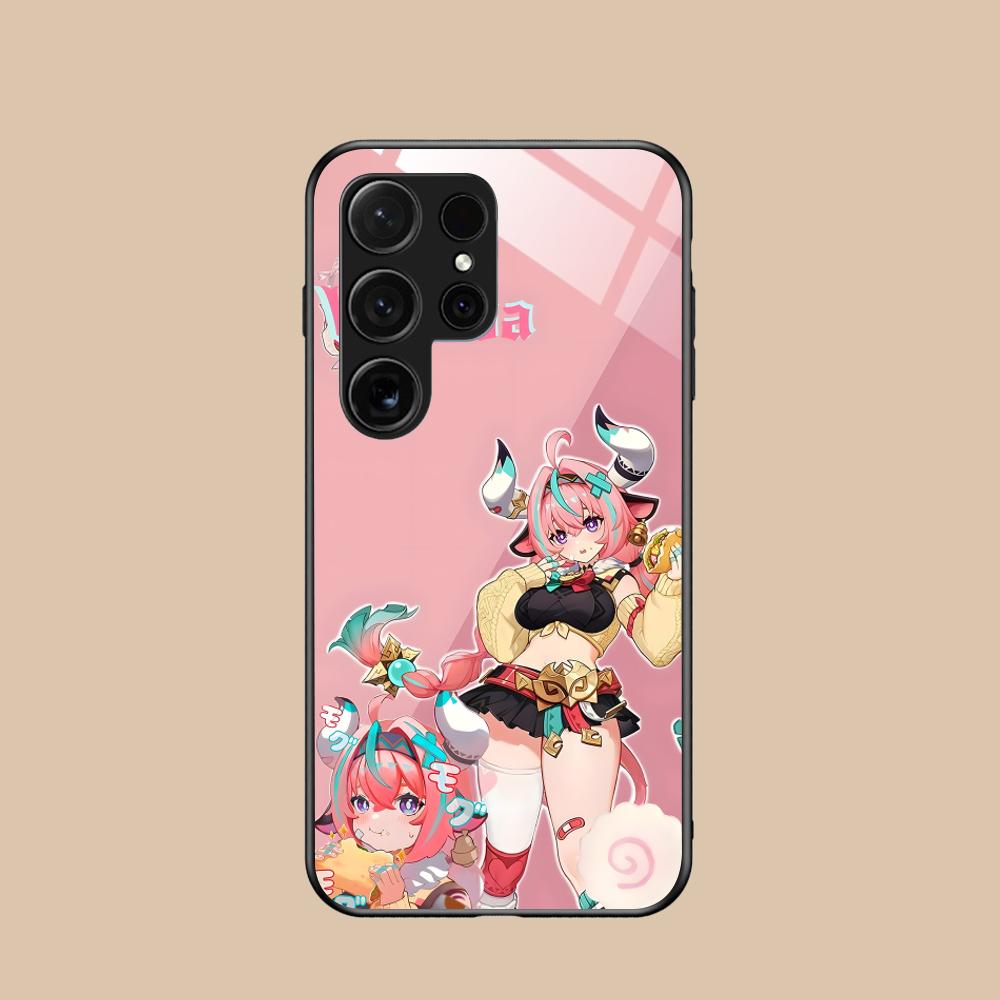 Игровой чехол GI Varesa Glass для мобильного телефона Samsung Galaxy S26 S25 S24 S23 S22 S21 S20 Note20 Plus FE Ultra Разноцветный чехол Galaxy S26 Ultra