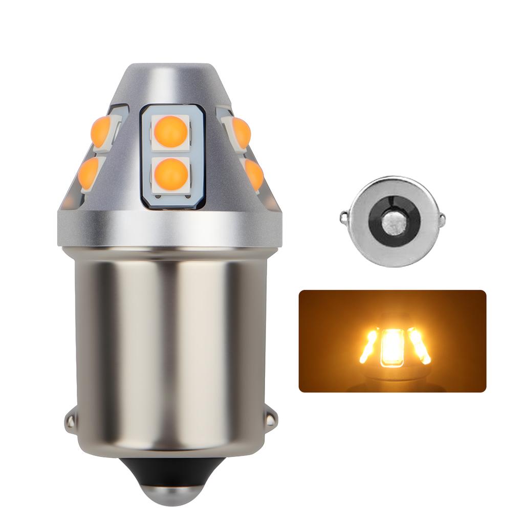 2PCS T20 7440 W21W WY21W 1156 BA15S BAU15S LED Bulbs P21W PY21W Car Light Turn Signal Light 12V Canbus White Red Automotive