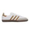 adidas Originals SAMBA OG Low Top Skateboard Shoes Unisex White Gold JH8796