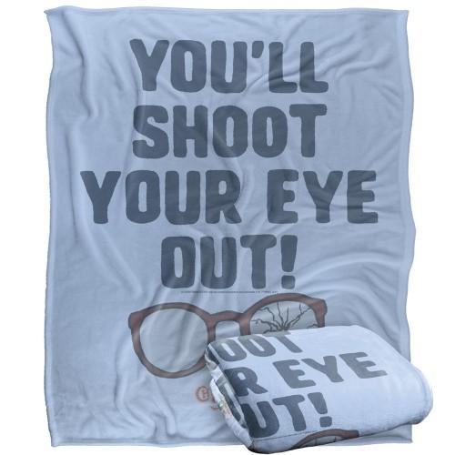 A Christmas Story Shoot Your Eye Out Blanket