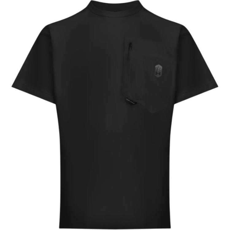 Under Armour T Shirts Men s Black Crew Neck Moderate 6010029-001 L